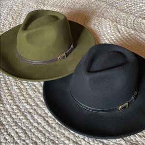 Olive and Pique Olive and Black Hat Bundle
